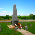 Köbölkút– az 1848–49-es emlékmű (Görföl Jenő) Gbelce